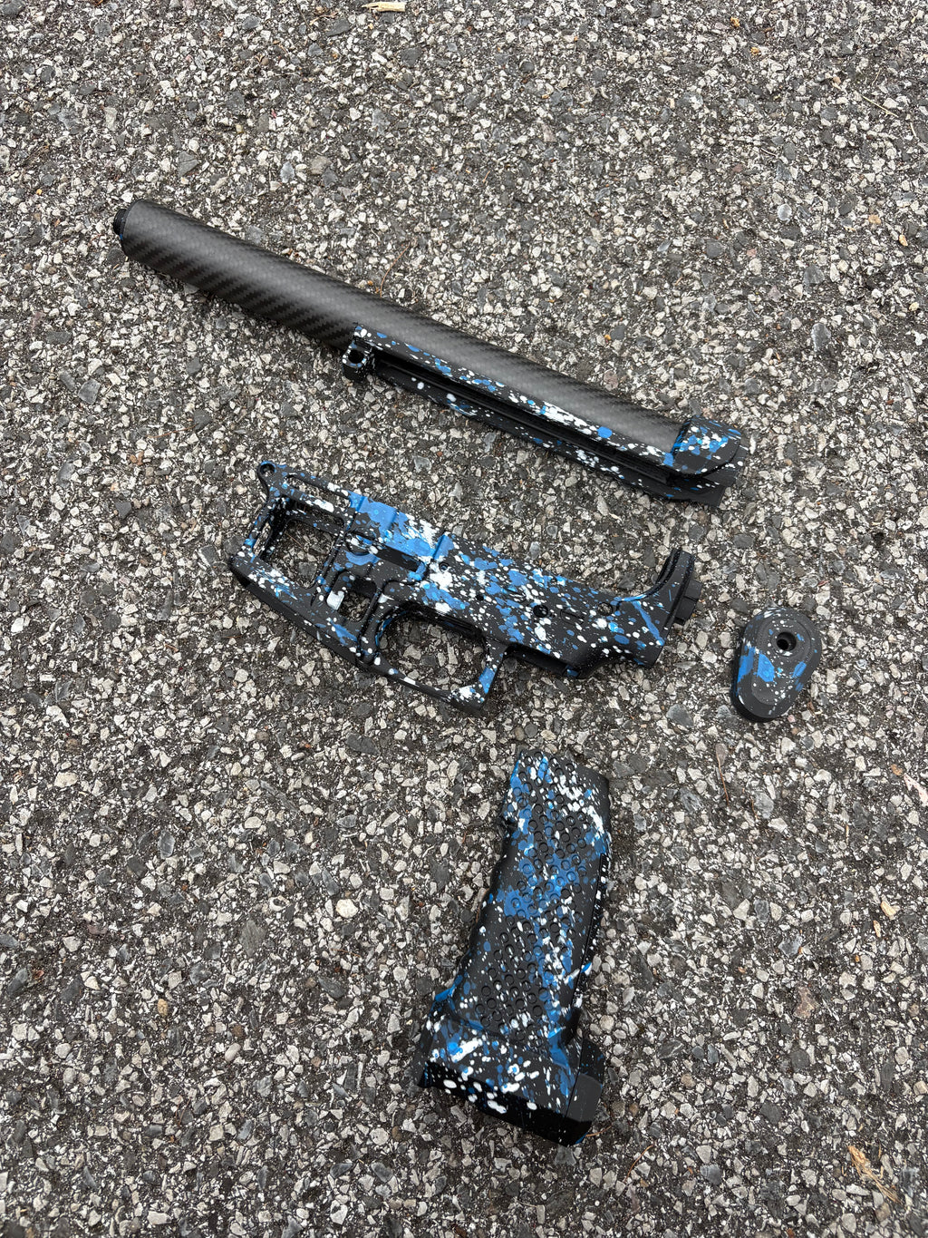 M7 Saturn Black,Blue&White